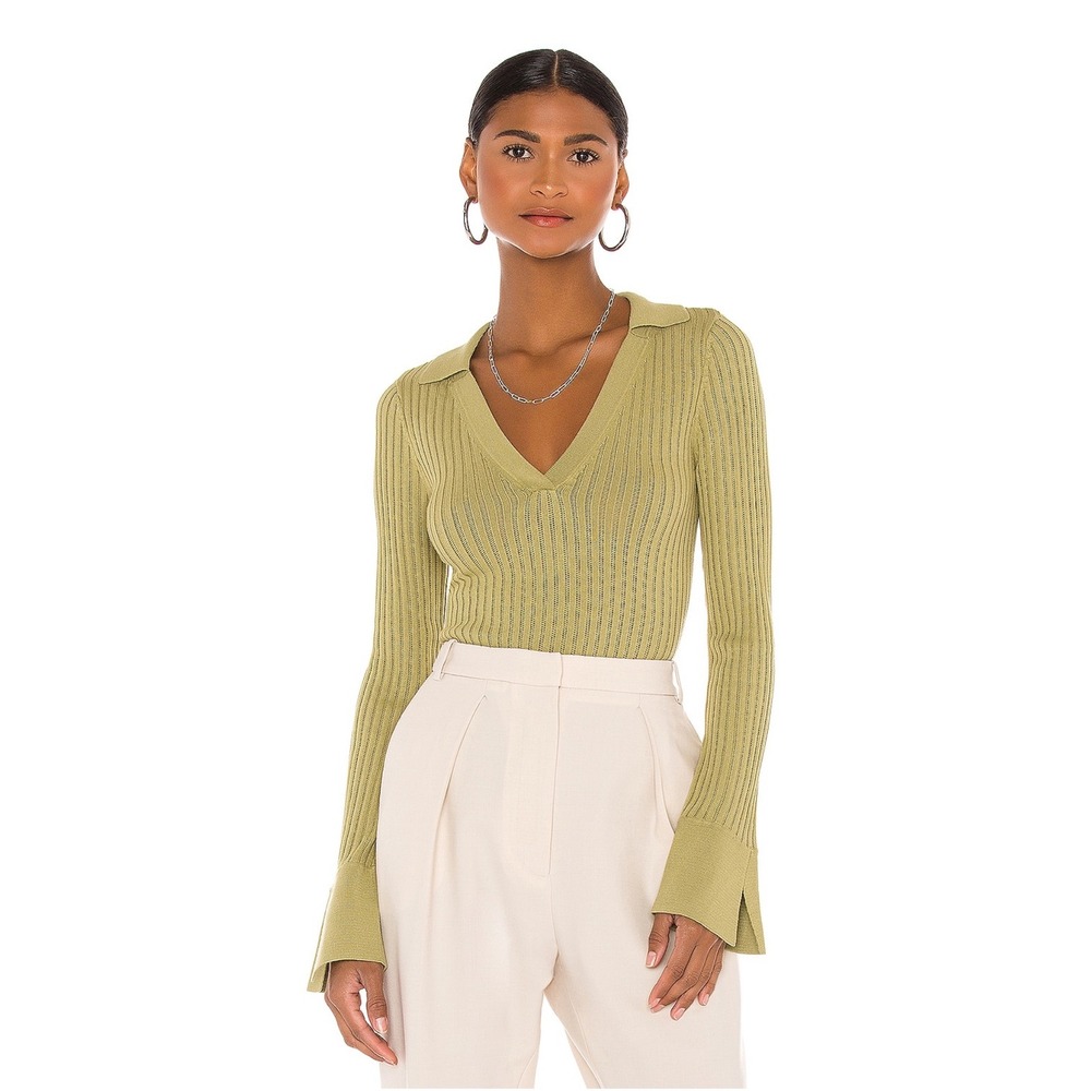 Tularosa Revolve Sage Femme‎ Ribbed Henley